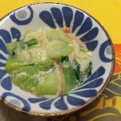 チンゲン菜はいつも野菜炒めになってしまうので違うレシピを探していました。簡単にできてとても美味しかったです。ごちそうさまでした。